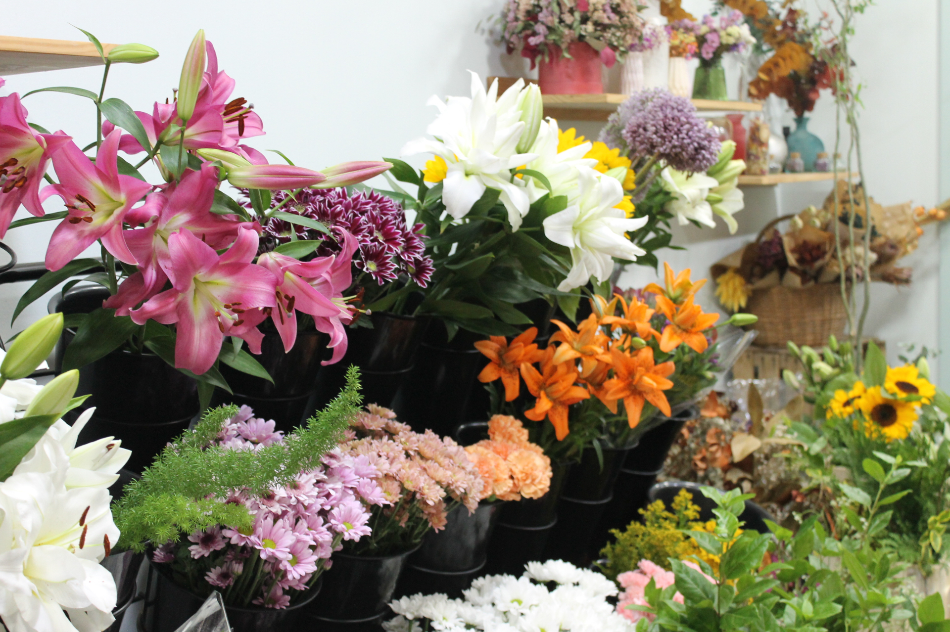 Trabajo floral Flores